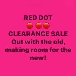 CLEARANCE SALE